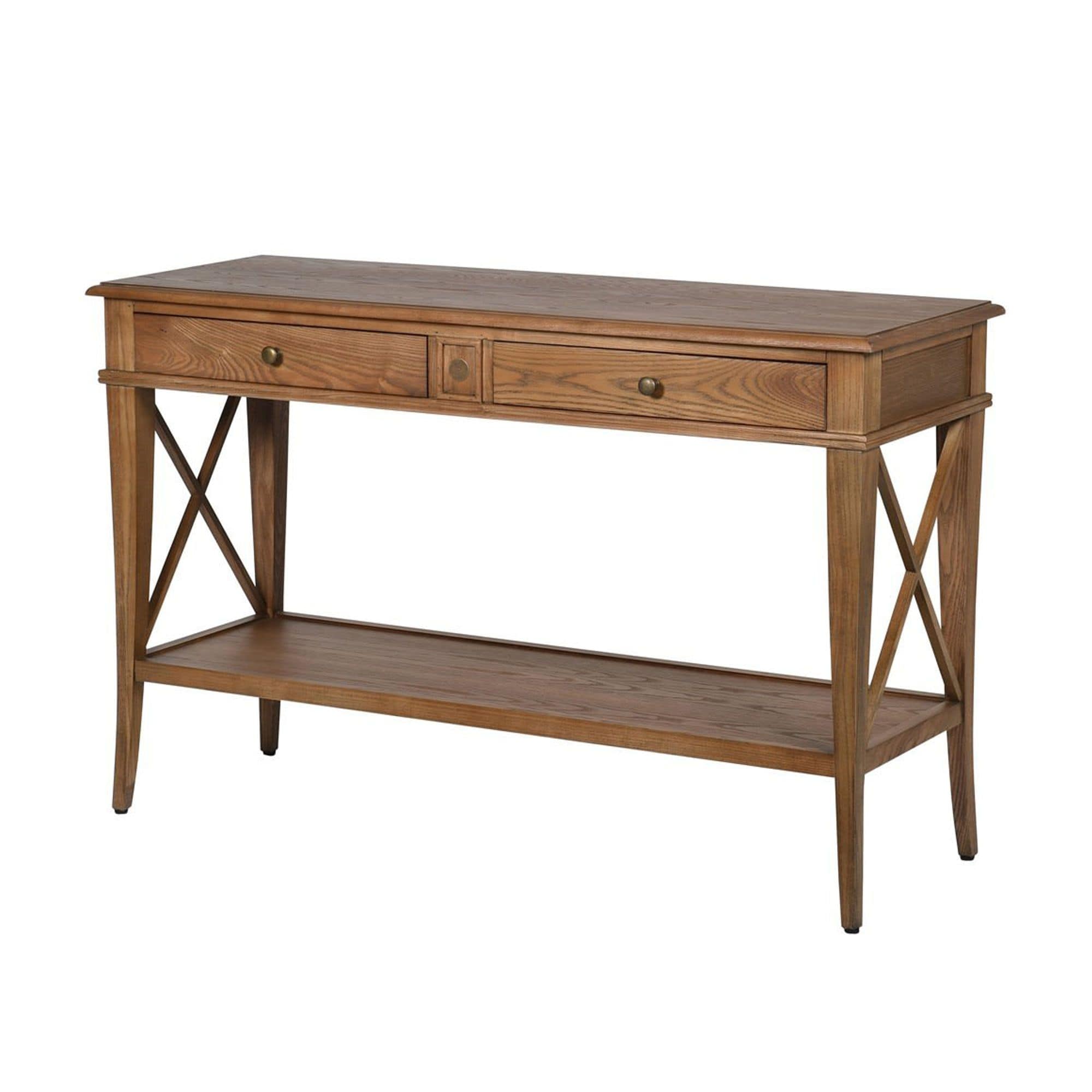Classic Cross-Side Console Table - escapologyhome.co.uk