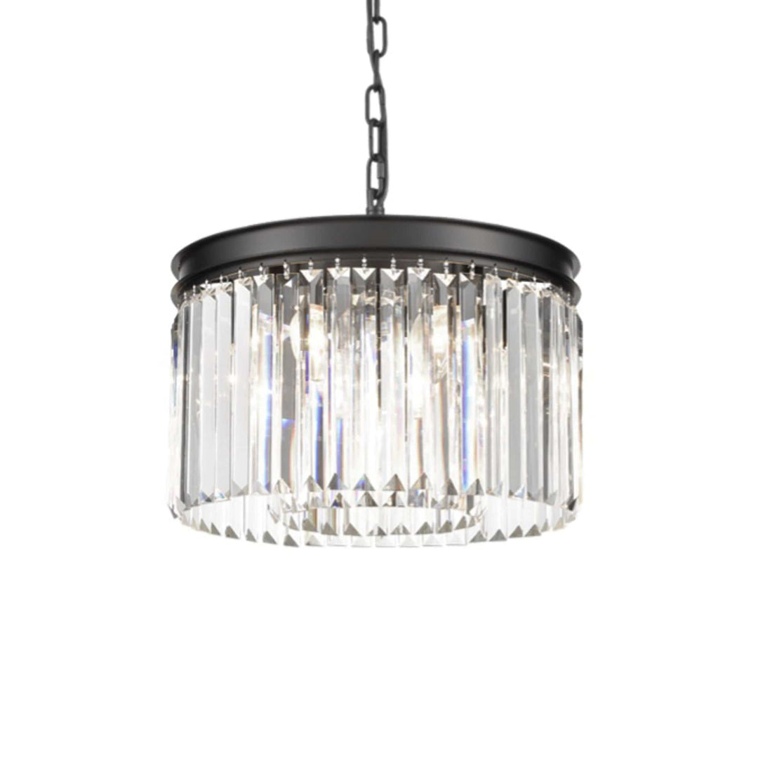 Fitz 40cm Glass Prism Chandelier - escapologyhome.co.uk