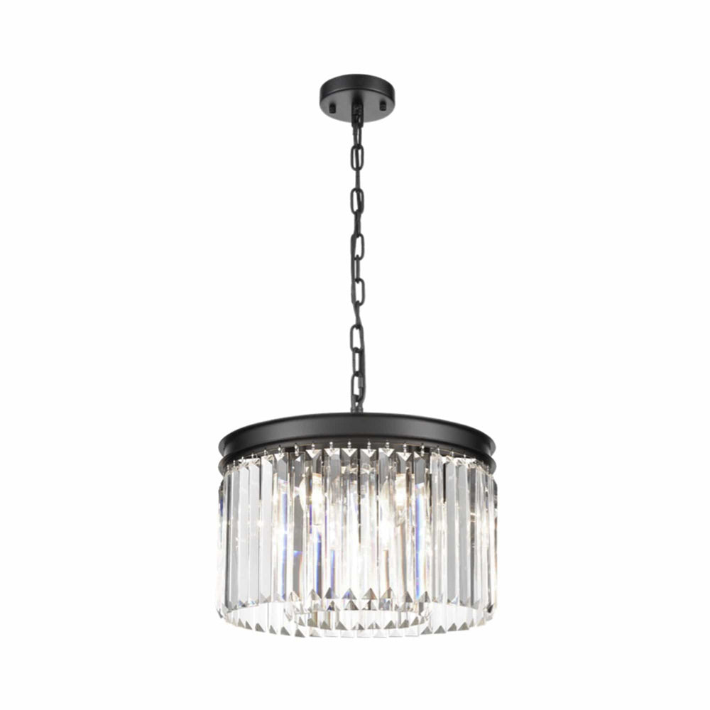 Fitz 40cm Glass Prism Chandelier - escapologyhome.co.uk