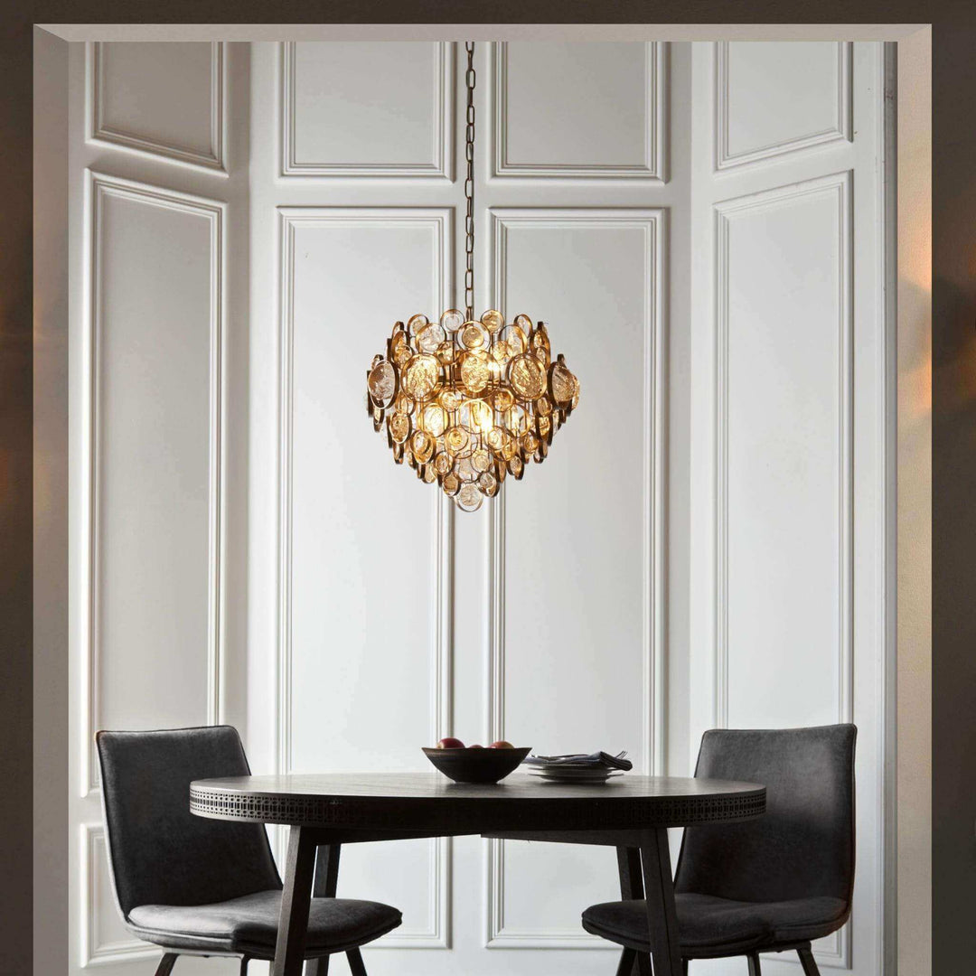 Balissa Medallion Chandelier - escapologyhome.co.uk