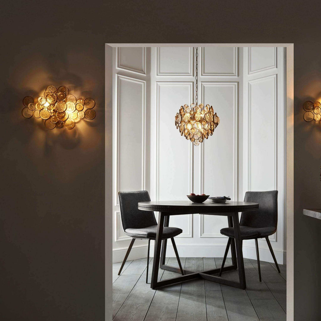 Balissa Medallion Chandelier - escapologyhome.co.uk