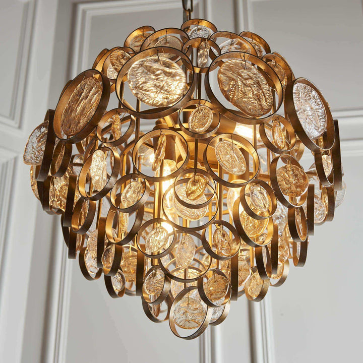 Balissa Medallion Chandelier - escapologyhome.co.uk