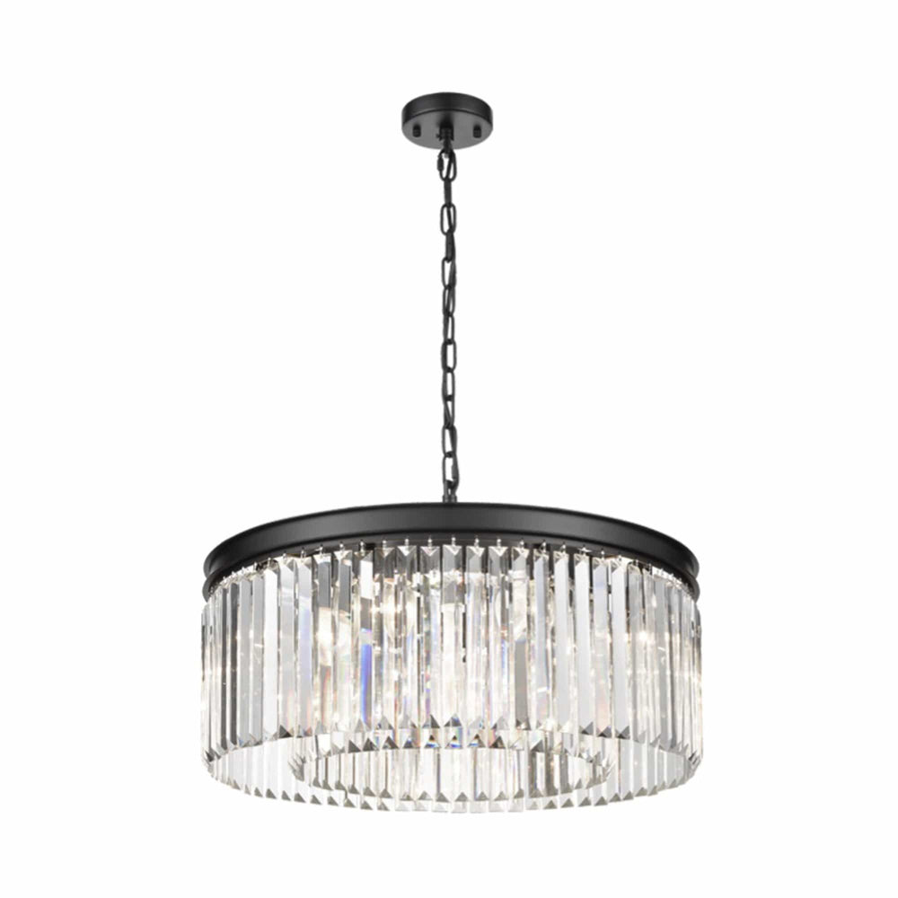 Fitz 60cm Glass Prism Chandelier - escapologyhome.co.uk