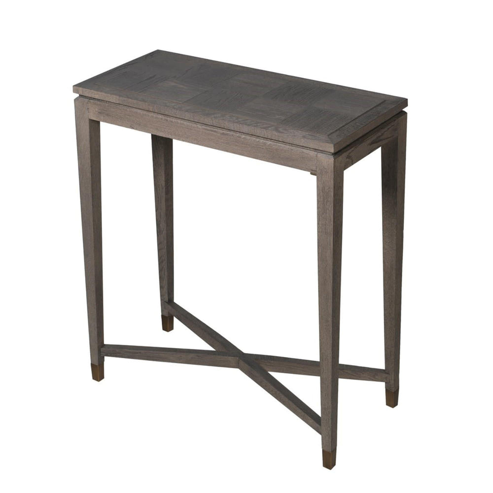 Hallé Oak Narrow Console Table - escapologyhome.co.uk