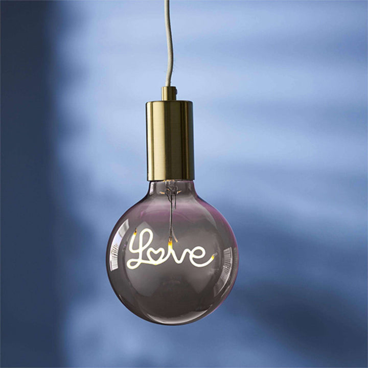 E27 Love Filament Globe LED Bulb - escapologyhome.co.uk