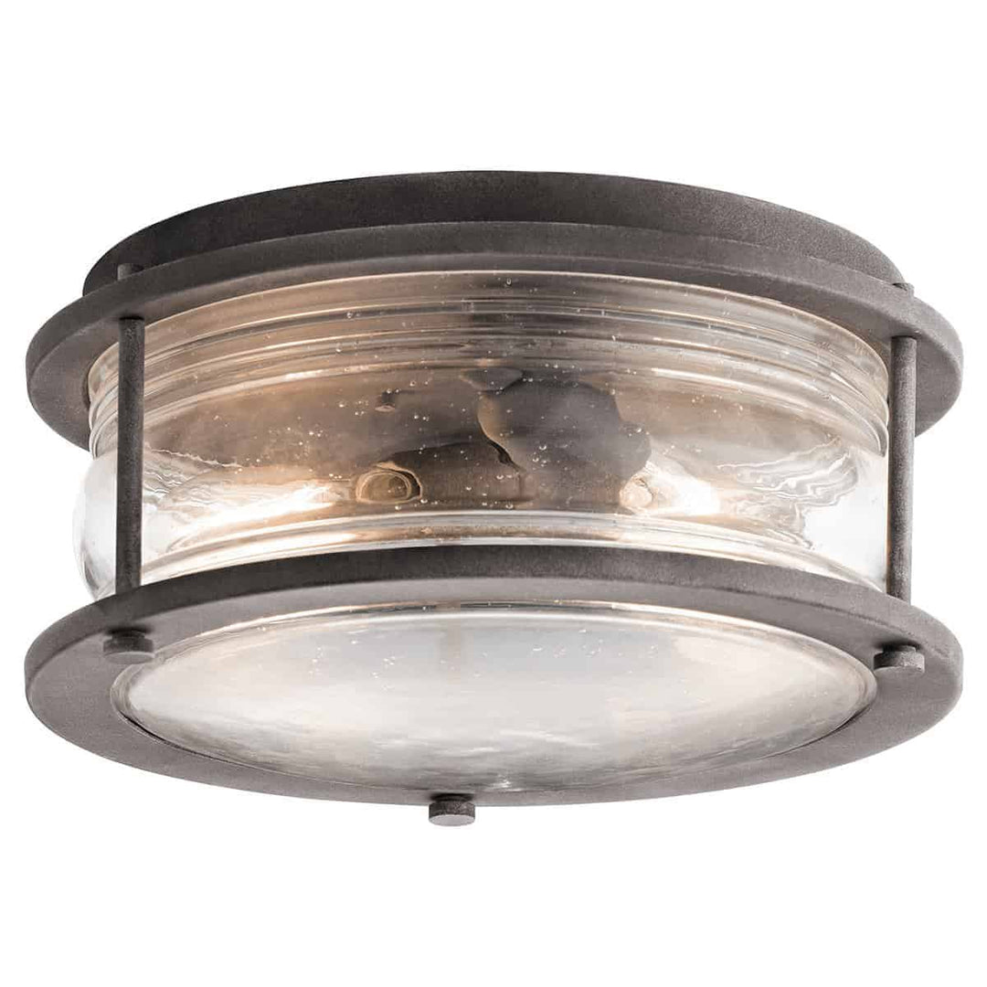 Bay Outdoor Flushmount Ceiling Light - escapologyhome.co.uk