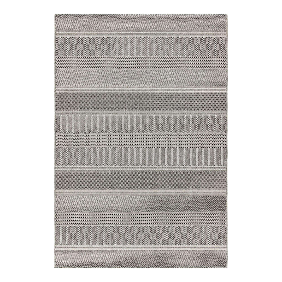 Escapology Terrasse Natural Stripe Outdoor Rug - escapologyhome.co.uk