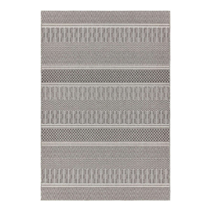 Escapology Terrasse Natural Stripe Outdoor Rug - escapologyhome.co.uk