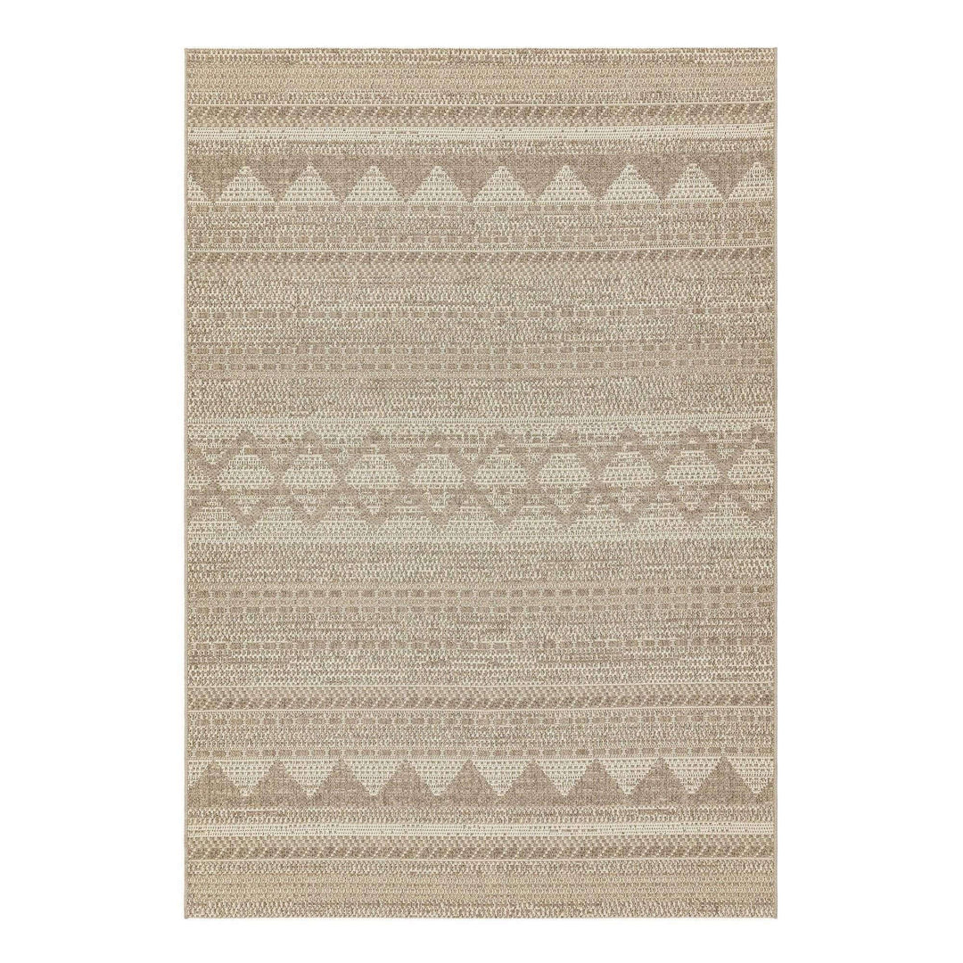 Escapology Terrasse Beige Diamond Outdoor Rug - escapologyhome.co.uk