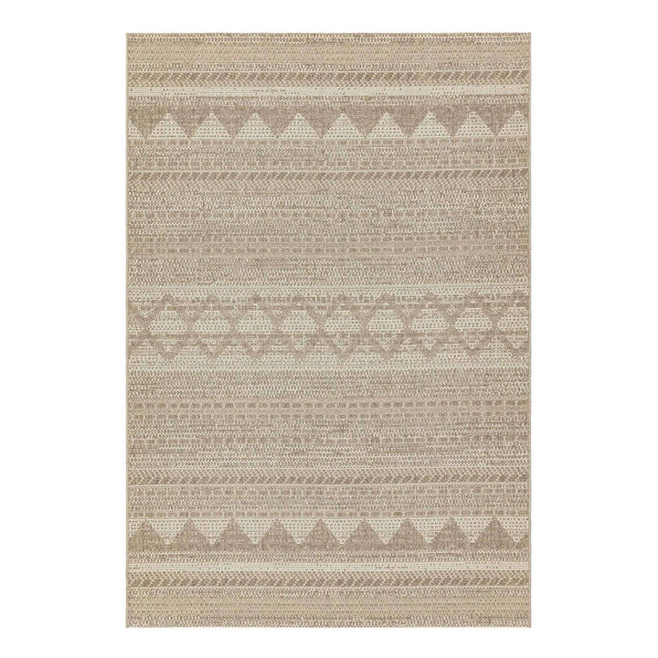 Escapology Terrasse Beige Diamond Outdoor Rug - escapologyhome.co.uk