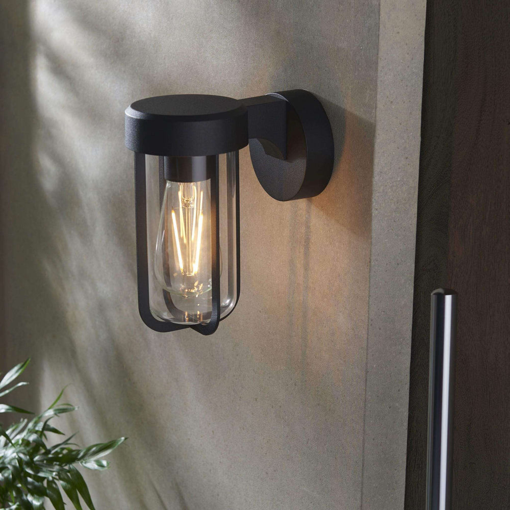 Aire I IP44 Wall Light - Matt Black - escapologyhome.co.uk