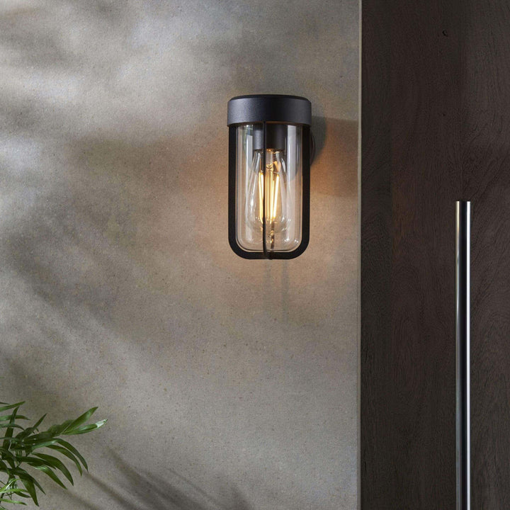 Aire I IP44 Wall Light - Matt Black - escapologyhome.co.uk