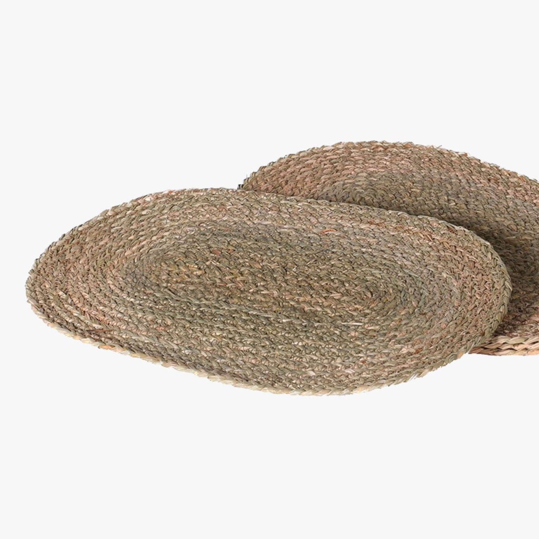 Oval Seagrass Placemats - Set of 4