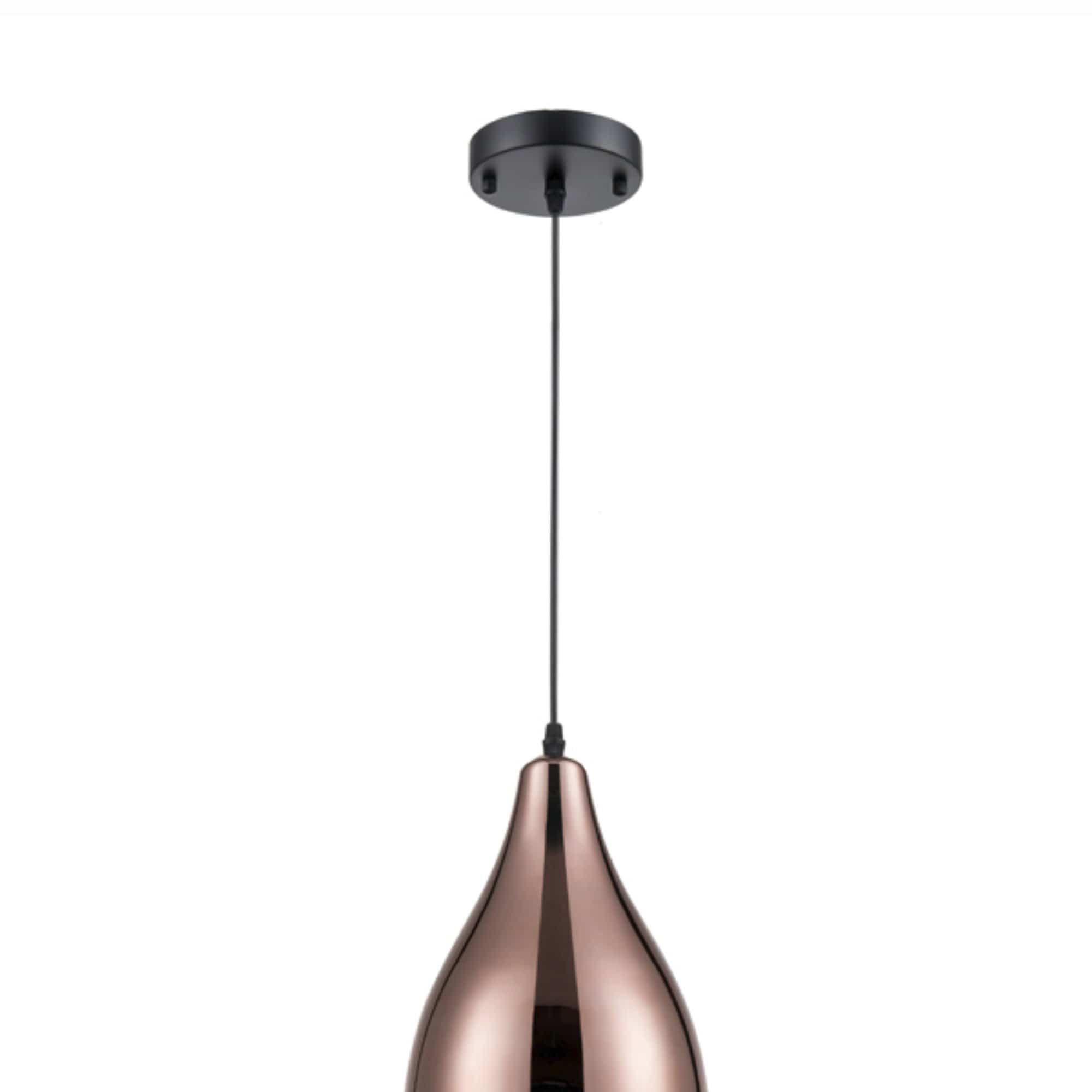 Pierro Glass Pendant Copper - Two Sizes - escapologyhome.co.uk