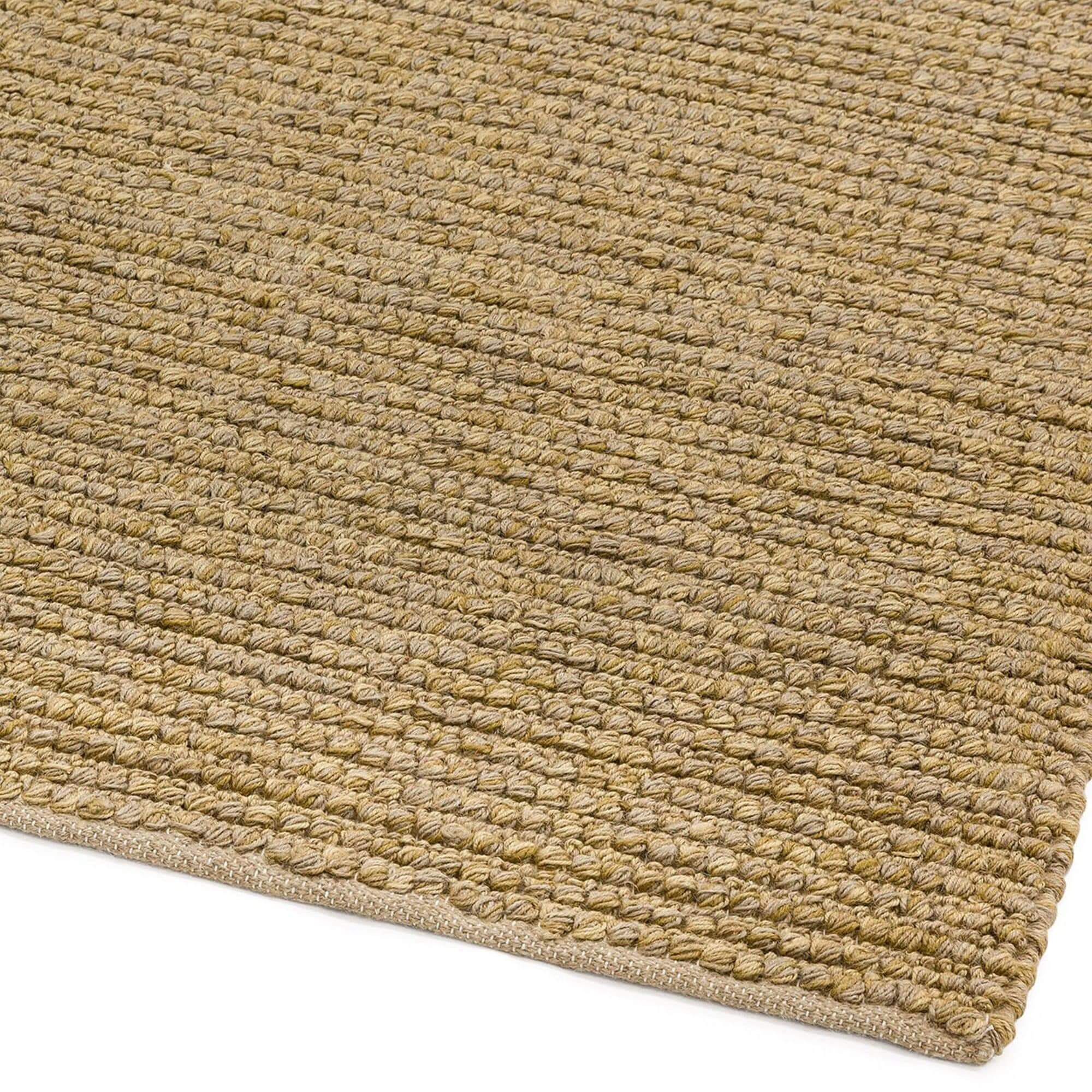 Chunky Braided Loop Jute Rug - Natural - escapologyhome.co.uk