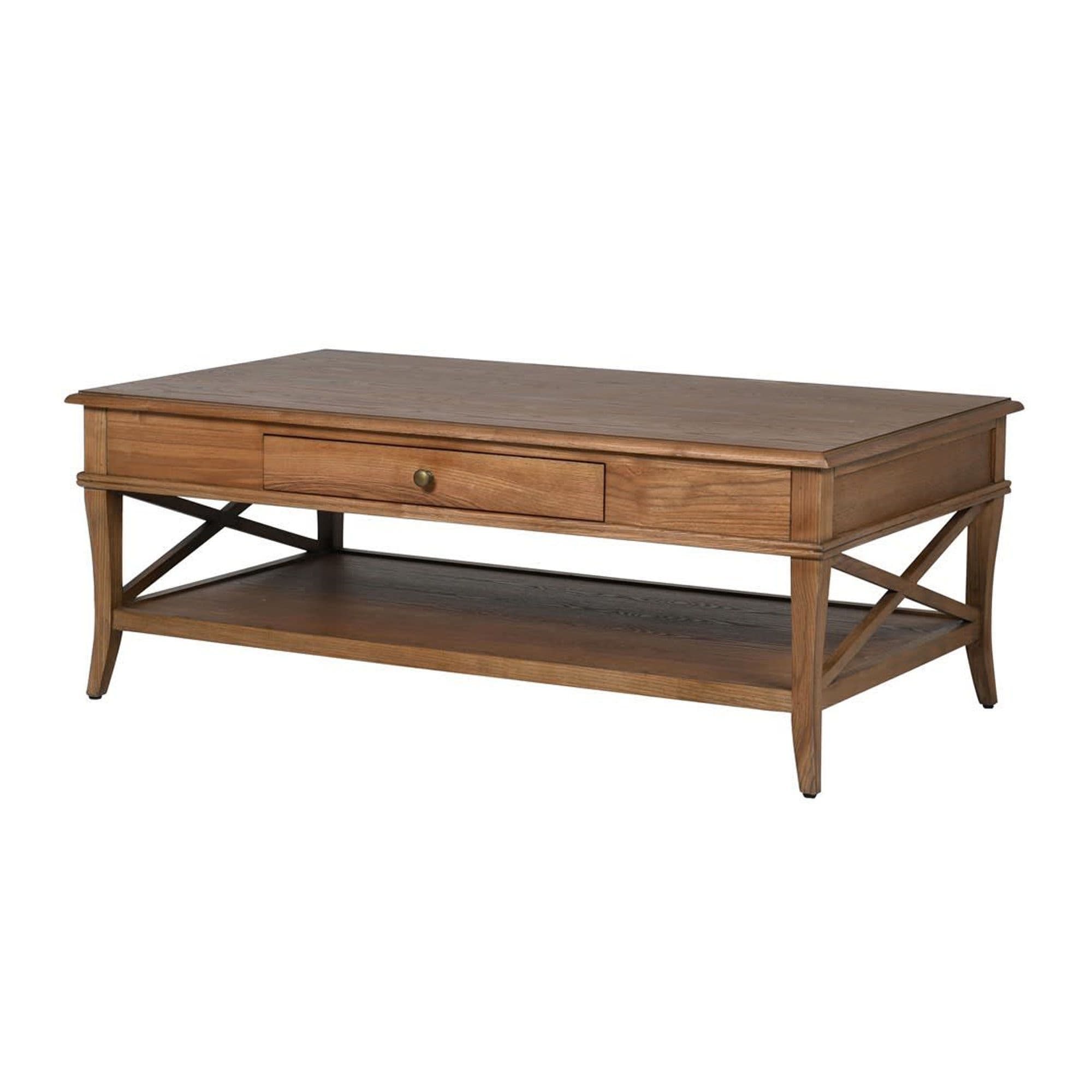 Classic Cross-Side Coffee Table - escapologyhome.co.uk