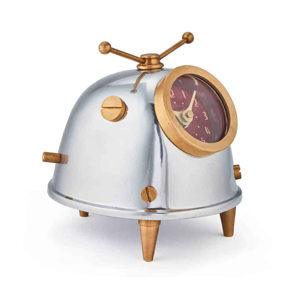 Space Bug Table Clock - escapologyhome.co.uk