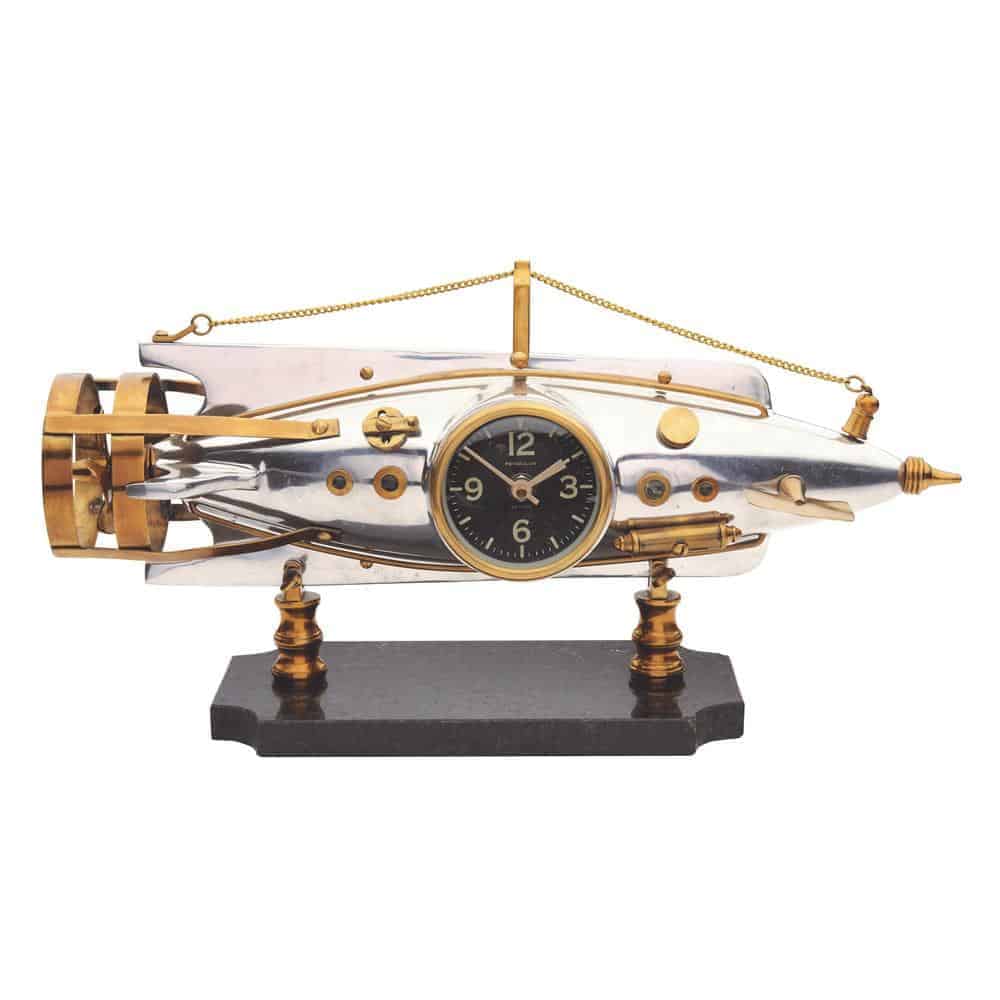 Nautilus Table Clock - escapologyhome.co.uk