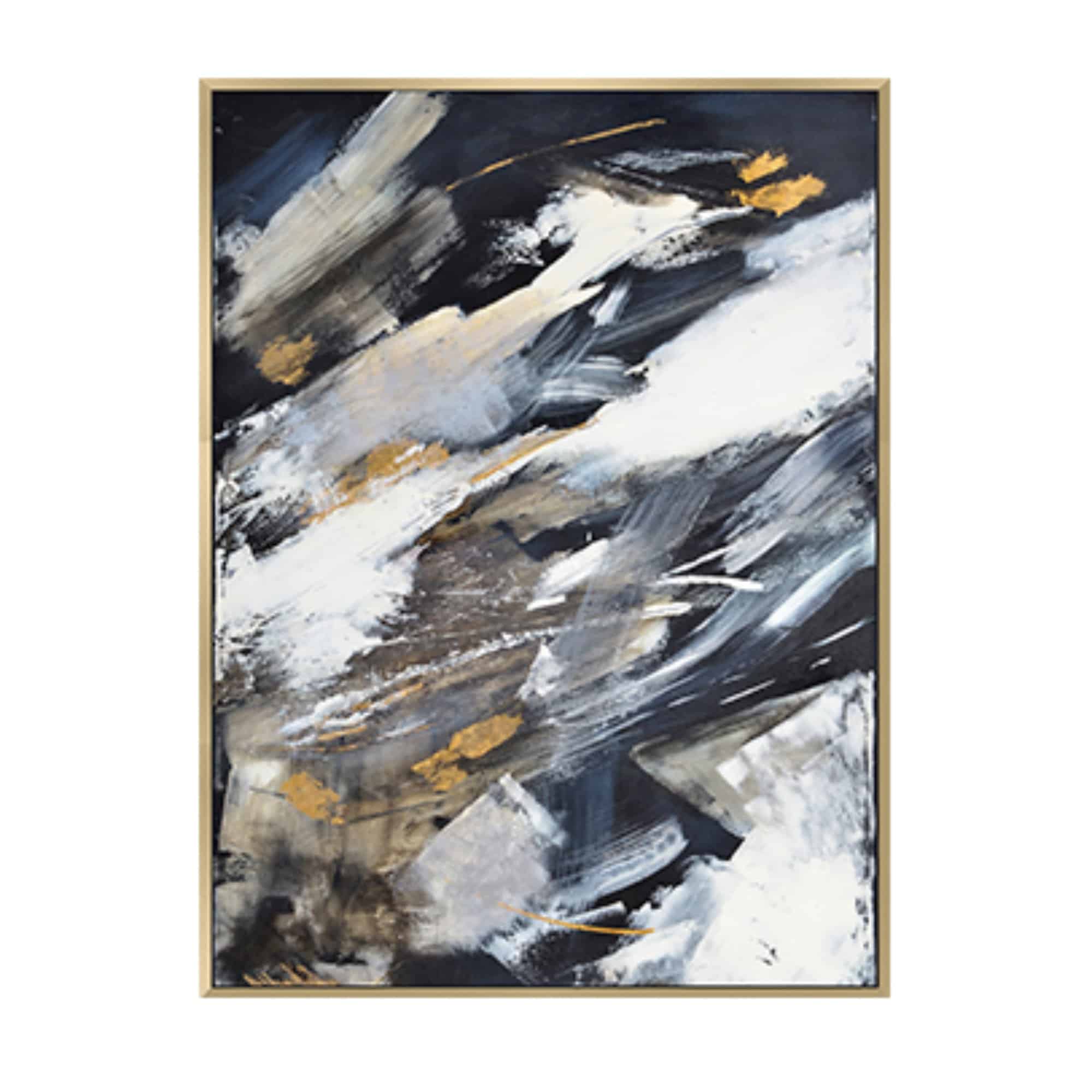 Escapology Westmount by Lune - Abstract Framed Wall Canvas - escapologyhome.co.uk