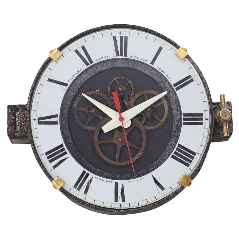 Pendulux Chicago Factory Wall Clock - escapologyhome.co.uk