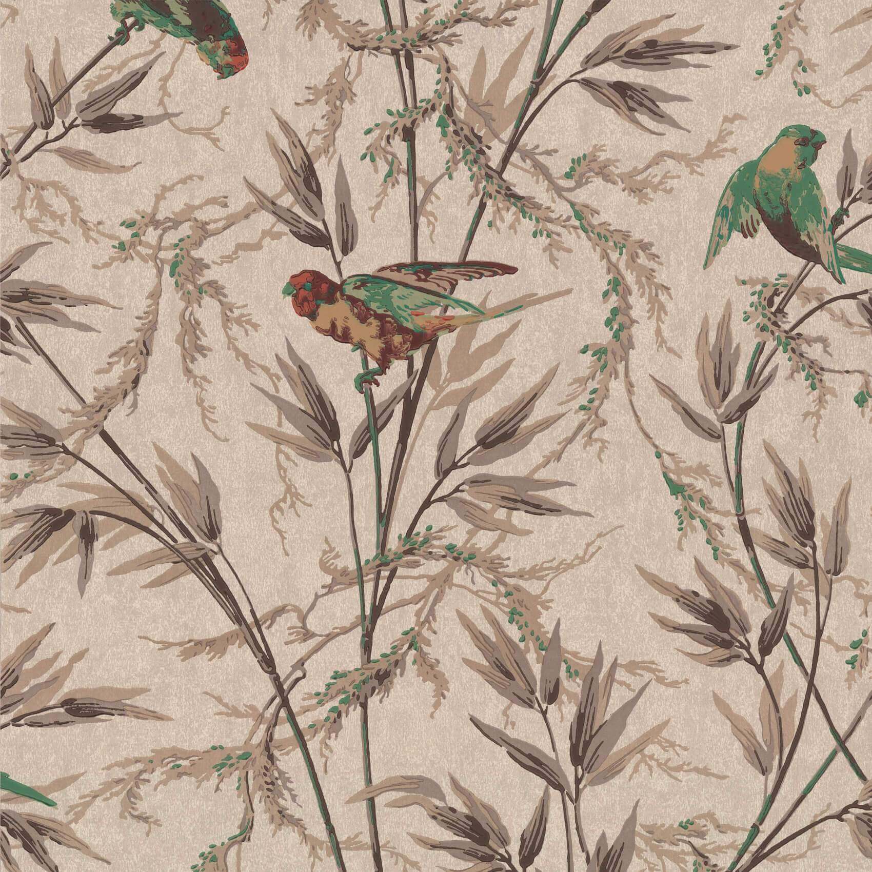 Little Greene Wallpaper Great Ormond St. Cappuccino - escapologyhome.co.uk