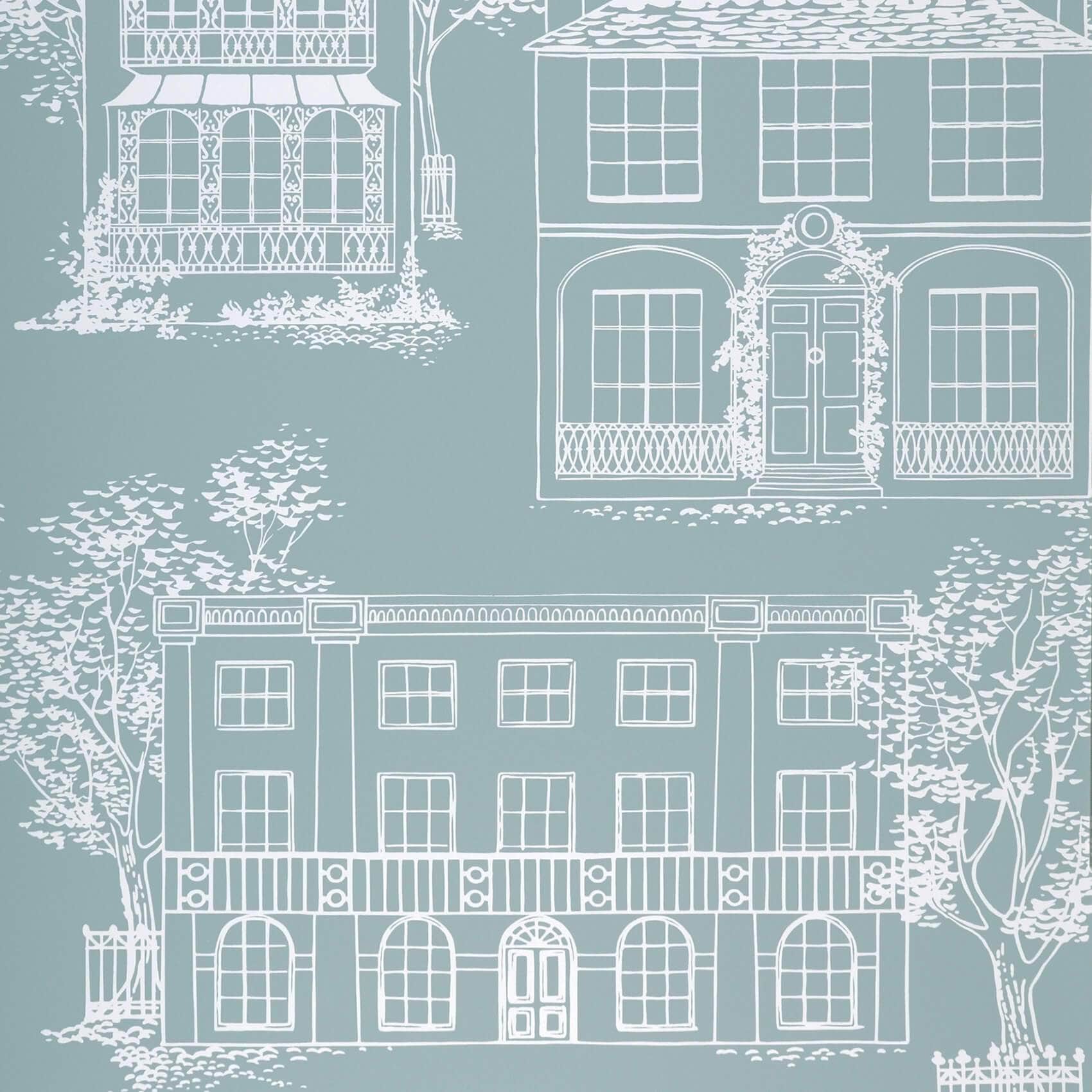 Little Greene Wallpaper Hampstead Penumbra - escapologyhome.co.uk