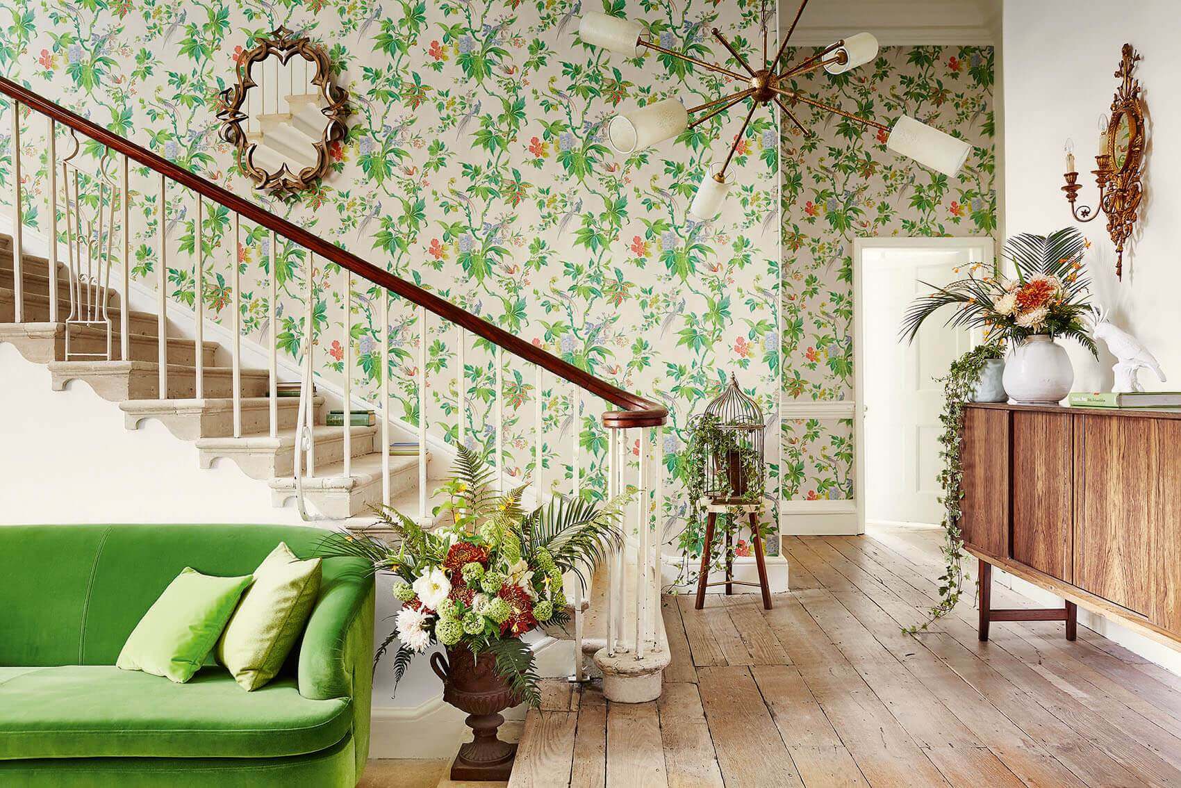 Little Greene Wallpaper Paradise Feather - escapologyhome.co.uk